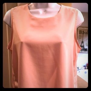 100% polyester sleeveless blouse